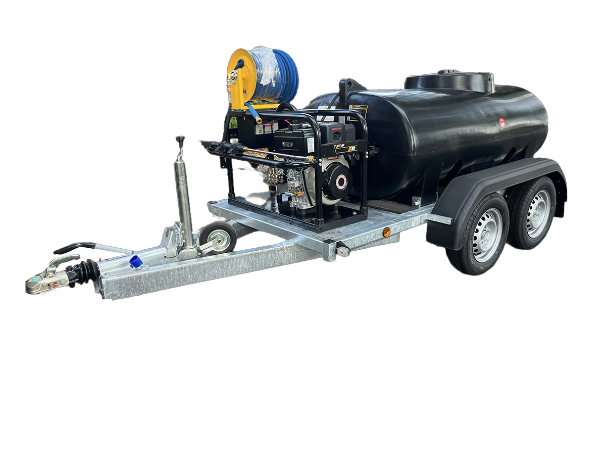 1200 liter mobiele hogedrukreiniger