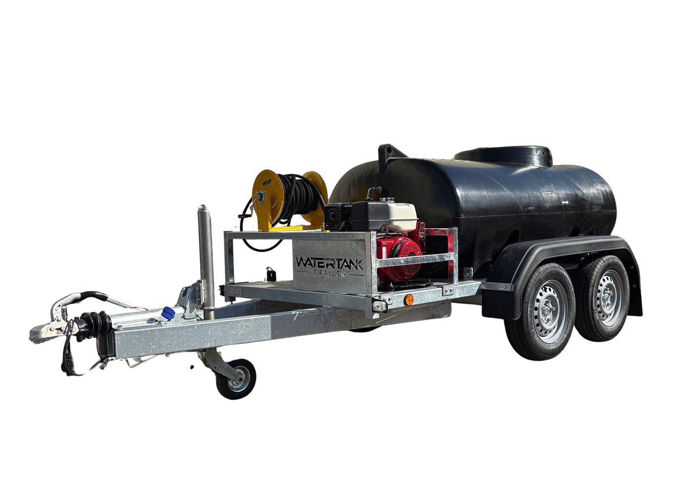 Hogedrukreiniger aanhanger 1200 liter