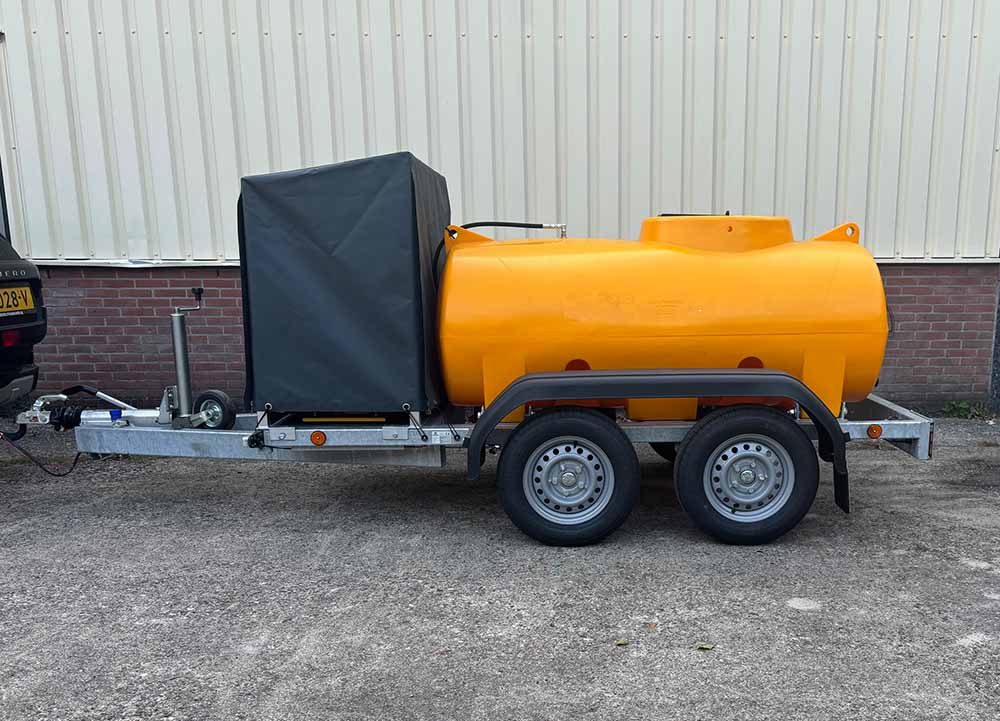 Hogedrukreiniger watertank geel